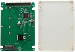 Jimier NGFF B/M-key SSD to 2.5 inch IDE 44Pin Hard Disk Case Enclosure for Notebook Laptop SA-107