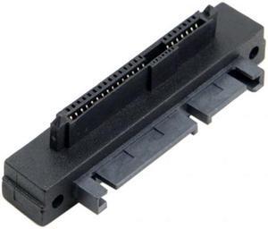Jimier Right Angled 90 Degree SFF-8482 SAS 22 Pin to 7 Pin + 15 Pin SATA Adapter SF-095