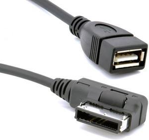 Jimier Media In AMI MDI USB AUX Flash Drive Adapter Cable For Car   2014 A4 A6 Q5 Q7 CA-022-0.3M