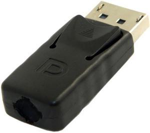 Cablecc Virtual Display Adapter DP Displayport Plug Display Virtual Graphics Card Convertor2560x1600p@60Hz