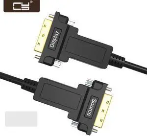50M CY DVI AOC Cable Active Fiber Optic Fast Transfer Ultra FHD 4K 60hz DV-002