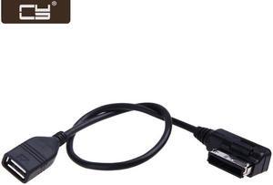 CY Media In AMI MDI USB AUX Flash Drive Adapter Cable For Car   2014 A4 A6 Q5 Q7 CA-022-0.3M