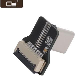 CY CYFPV USB-C TYPE-C USB2.0  Male LEFT RIGHT Connector Socket for FPV HDTV Multicopter Aerial Photography CN-013