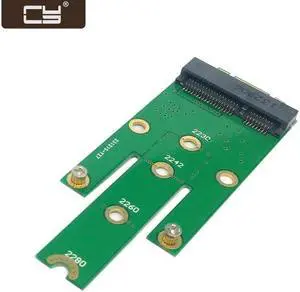 CY M.2 NGFF PCI-E 2 LANE Golden Finger Pin to 50mm Mini-PCIE mSATA 18+8 SSD Hard Disk PCBA SA-067