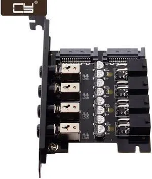 CY 4 Hard Disk Control System Intelligent Control Management System HDD SSD Power Switch with PCI Bracket PW-018