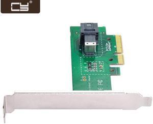 CY PCI-E 4X to U.2 U2 Kit SFF-8639 NVME PCIe SSD Adapter for Mainboard SSD 750 p3600 p3700 M.2 SFF-8643 SF-024
