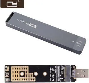 CY USB 3.0 to NVME M-key M.2 NGFF SSD External PCBA Conveter Adapter RTL9210 Chipset with Case U3-017