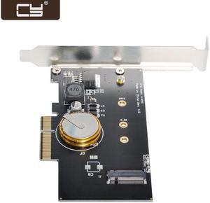 CY PCI-E 3.0 x4 to M.2 NGFF M Key SSD Nvme Card Adapter PCI Express with Power Failure Protection 4.0F Super Capacitor SA-022