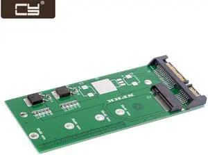 CY M.2 NGFF B/M-key 2 Lane SSD to 7mm 2.5" SATA 22pin hard disk case PCBA for E431 E531 X240S Y410P Y510P SA-123