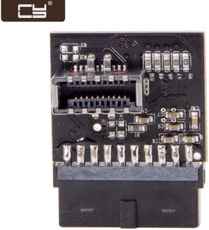 CY USB 3.1 Front Panel Socket to USB 3.0 20Pin Header Male Extension Adapter for Motherboard UC-008