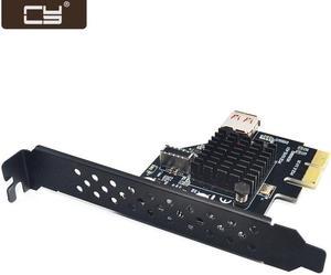 CY USB 3.1 Front Panel Socket & USB 2.0 to PCI-E Express Card Adapter for Motherboard UC-136