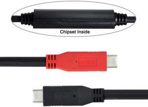 CY 8m USB-C Type-C to USB-C 5Gbps Gen1 Chipset Repeater Data Cable Single-Way Transfer for Industrial Camera & Laptop PC & Disk