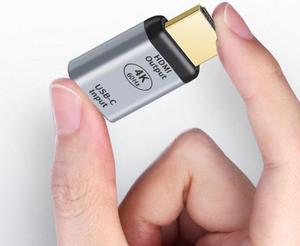 CYSM USB-C Type C Female Source to HDMI Sink HDTV Adapter 4K 60hz 1080p for Tablet & Phone & Laptop