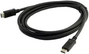 KAIBOXIXI 10Gbps Reversible USB 3.1 Type-C Male to USB-C Male Data Cable for Tablet & Phone & Laptop 2m