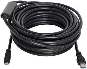 CYSM 8m USB-C USB 3.1 Type C Male to USB3.0 Type A Male Data GL3523 Repeater Cable for Tablet & Phone & Hard Disk Drive