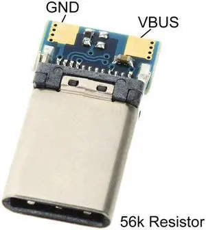 KAIBOXIXI DIY 24pin USB 3.1 Type C USB-C Male Plug Connector SMT type with PC Board