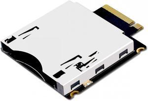 Xiwai NGFF M.2 NVMe Host to CFExpress CFB Extension Adapter M2 M-key for CFE Type-B Support R5 Z6 Z7 Memory Card