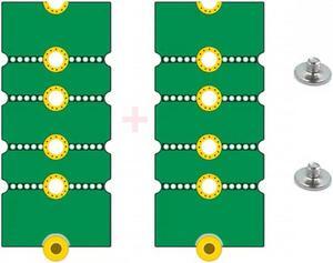 Xiwai 2pcs/lot M2 NGFF NVME M.2 Extended Adapter Card Transfer 2230 2242 2260 2280 Change to Long Size SSD