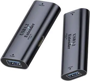 Xiwai USB 3.0 Active Repeater Adapter Type-A Female to Type-A Female Extender with Chipset for Camera Printer Computer