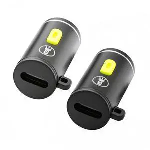 CY 2pcs/set USB-C Type-C LED Light Interior Atmosphere Lighting for Outdoors Walking Cycling Phone Laptop Charger Night Lamp 210 Lumens