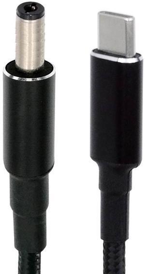 CY 100W Type C USB-C Input to 20V DC 5.5*2.1mm Output Power 20V 5A 65W PD Charge Cable for Laptop