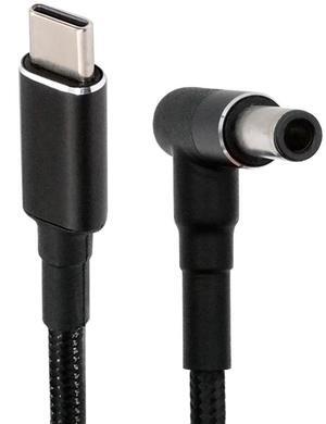 CY 100W Type C USB-C Input to 20V DC 6.0*1.4*0.6mm Output Power 20V 5A 65W PD Charge Cable for Laptop