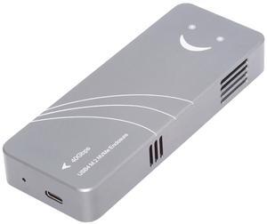 CY Type-C USB4 40Gbps to PCI-E 4.0 X4 SSD NVME NGFF M-Key Enclosure USB-C 20Gbps ASM2464 Chipset