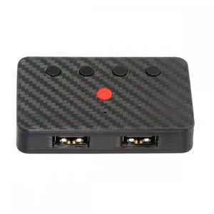 CY USB Wired Keyboard and Mouse Convert to Wireless 2.4G Bluetooth(BT) Converter with Receiver Type-C Power for Laptop Tablet Phone