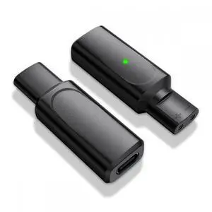 CY 2pcs/lot USB Type-C to 2-Pin Adapter Power Charge Compatible with Braun Electric Hair Clipper Beard Trimmers Shavers