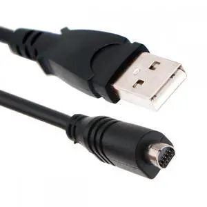 CY USB2.0 Type-A Host to Camcorder 10Pin Data Power Cable VMC-15FS for 10Pin DCR-705E 602E SR42 605E HC46E DVD7E 803E 805E