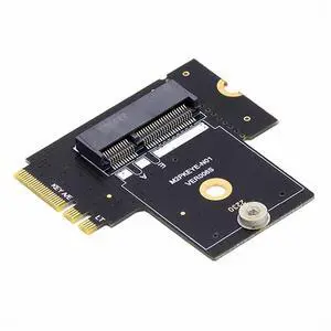 CY NGFF Key A+E PCI Express Male to Female Right Angled 90 Degree Low Profile Adapter Extension Card Riser CY NGFF Key A+E PCI Express Male to Female Right Angled 90 Degree Low Profile Adapter Extension Card Riser