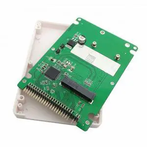 CY mSATA mini PCI-E SATA SSD to 2.5 inch IDE 44pin Notebook Laptop Hard Disk SSD Case Enclosure White CY mSATA mini PCI-E SATA SSD to 2.5 inch IDE 44pin Notebook Laptop Hard Disk SSD Case Enclosure White