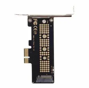 CY Low Profile PCI-E 3.0 x1 Lane to M.2 NGFF M-Key SSD Nvme AHCI PCI Express Adapter Card CY Low Profile PCI-E 3.0 x1 Lane to M.2 NGFF M-Key SSD Nvme AHCI PCI Express Adapter Card