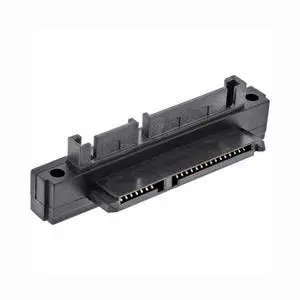 CY 90 Degree Down Angled SATA 22Pin 7+15 Male to SATA 22P Female Extension Convertor Adapter CY 90 Degree Down Angled SATA 22Pin 7+15 Male to SATA 22P Female Extension Convertor Adapter