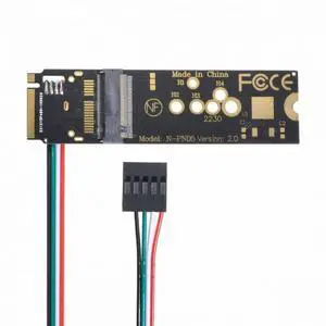 CY Wireless NGFF A/E-Key WiFi Card to M.2 NGFF Key-M NVME SSD Adapter for AX200 Wifi 6 Bluetooth 5.1 CY Wireless NGFF A/E-Key WiFi Card to M.2 NGFF Key-M NVME SSD Adapter for AX200 Wifi 6 Bluetooth 5.1