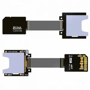 CY SD Male Extender to SD Card Female Extension Cable Adapter Flexible SD/SDHC/SDXC UHS-III UHS-3 CY SD Male Extender to SD Card Female Extension Cable Adapter Flexible SD/SDHC/SDXC UHS-III UHS-3