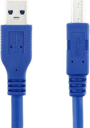 CY New USB 3.0 Standard A Type Male to B Type Male cable 1m For external Hard disk U3-002-1.0M