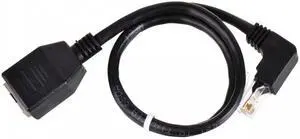 CY Down Angled 90 Degree 8P8C FTP STP UTP Cat 5e Male to Female Lan Ethernet Network Extension Cable 50cm UT-003-0.5M CY Down Angled 90 Degree 8P8C FTP STP UTP Cat 5e Male to Female Lan Ethernet Network Extension Cable 50cm UT-003-0.5M