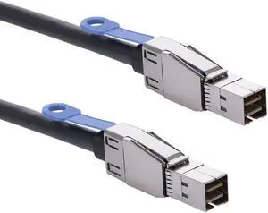 CY External Mini SAS HD SFF-8644 to Mini SAS High Density HD SFF-8644 Data Server Raid Cable 50cm 12Gbps SF-069-0.5M