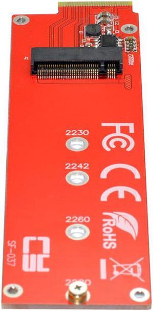CY NVMe NGFF M-key 4X Host Adapter to Ruler 1U GEN-Z EDSFF Short SSD E1.S Carrier Adapter