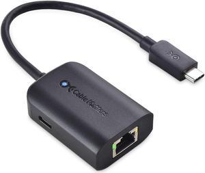 Usb C To Gigabit Ethernet Adapter With 100W Charging - Up To 480Mbps Wired Ethernet Speed For Chromecast With Google Tv (Google Tv Chromecast 2020 Version), Laptops, And More