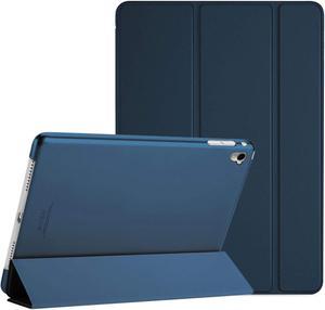 Ipad Pro 9.7 Case 2016 (Old Model), Ultra Slim Lightweight Stand Smart Case Shell With Translucent Frosted Back Cover For Apple Ipad Pro 9.7 Inch (A1673 A1674 A1675) -Navy