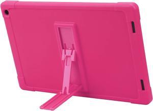 Verizon Tcl Tab And Tcl Tab Family Edition 8-Inch Tablet Case, [Kickstand] [Case For Kids] Shockproof Silicone Case Tablet Protective Bracket Stand Cover Case For Tcl Tab (Verizon) (Rose Red)