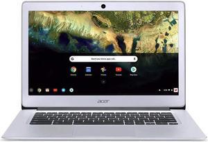 Acer Chromebook 314 Cb314-1H-C66z 14" Hd Notebook Computer, Intel Celeron N4000 1.10Ghz, 4Gb Ram, 32Gb Flash Storage, Chrome Os, Pure Silver