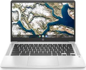 Hp Chromebook 14A-Na0031wm 14" 4Gb 64Gb Intel Pentium Silver N5000 X4 1.1Ghz Chrome Os, Silver