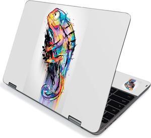 Skin For Samsung Chromebook Plus V2 12" (2019) - Rainbow Chameleon | Protective, Durable, And Unique Vinyl Decal Wrap Cover | Easy To Apply, Remove, And Change Styles | Made In The Usa