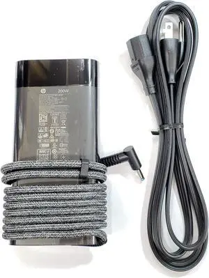New Replacement  200W Ac Adapter  Omen 15 15T 17 17T Zbook 15 17 G3 G4 G5 Zbook Studio G3 G4 G5 Pavilion Gaming 15-Cx, Compatible P/N: L73385-001, Tpn-La21, L74881-001, Pa-1201-08Ht.