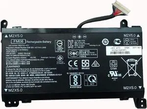 Compatible/Replacement Laptop Battery For Hp Hp Omen 17-An013tx 17-An014tx Hstnn-Lb8b 922753-421 14.4V 86Wh 5973Mah Fm08
