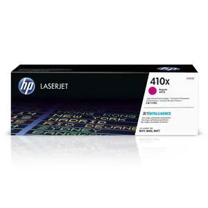 410X Magenta High-Yield Toner Cartridge Printers | Works with Color LaserJet Pro M452 Series; Color LaserJet Pro MFP M377, M477 Series | CF413X 410X Magenta High-Yield Toner Cartridge Printers | Works with Color LaserJet Pro M452 Series; Color LaserJet Pro MFP M377, M477 Series | CF413X