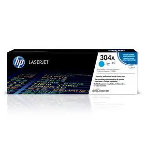 304A Cyan Toner Cartridge | Works Color LaserJet CM2320 MFP, Color LaserJet CP2025 Series | CC531A 304A Cyan Toner Cartridge | Works Color LaserJet CM2320 MFP, Color LaserJet CP2025 Series | CC531A
